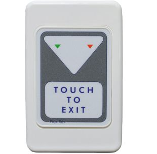 Exit device with Touch to Exit panel