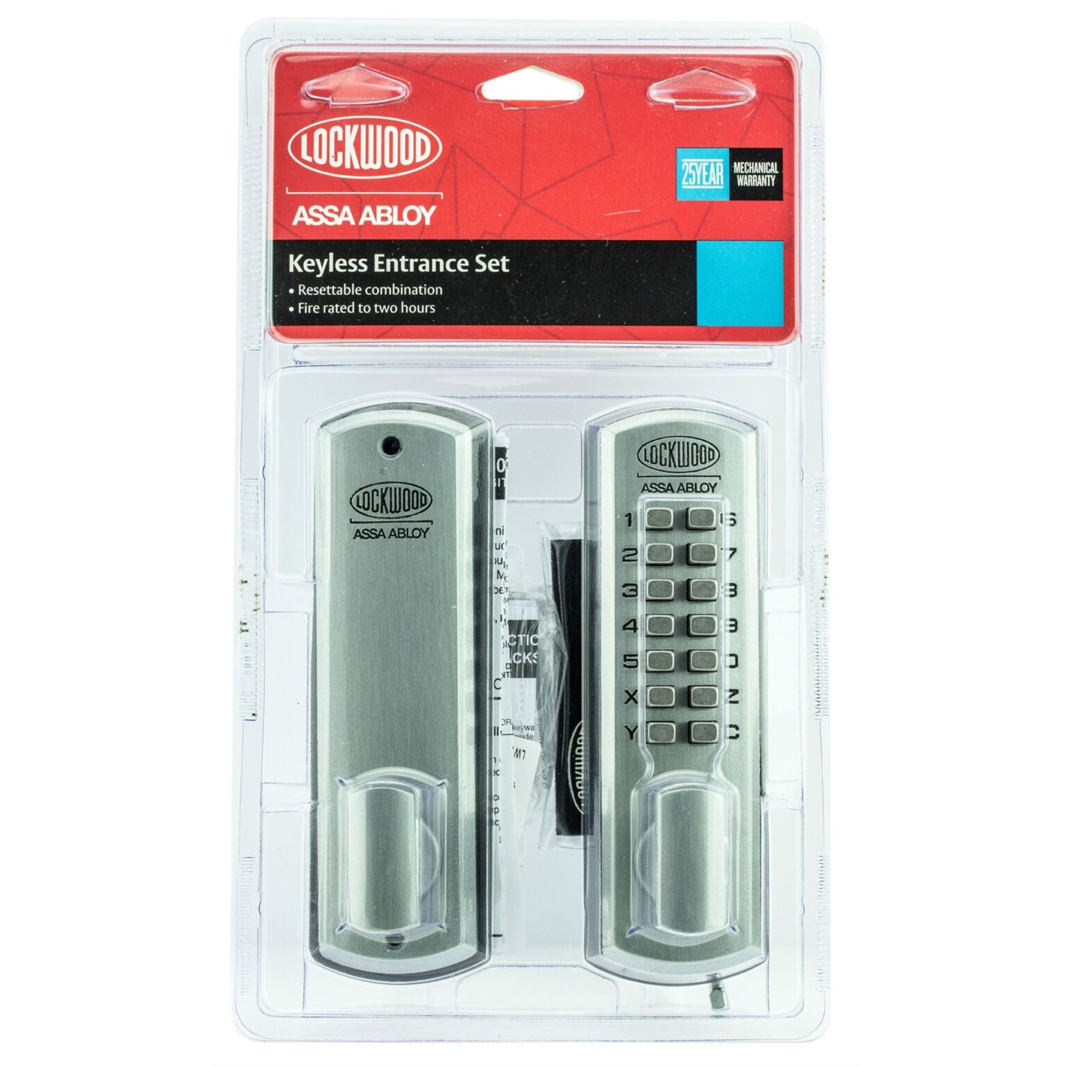 Lockwood 530DXSCDP Digital DX Entrance Set Architectural Hardware